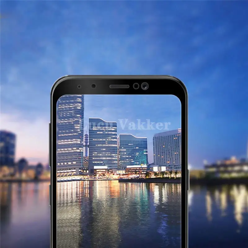 

2pcs Full Glue Protective Glass for Samsung Galaxy A5 A8 Plus A8Plus Screen Protector on Galaxy A5 A8 Safety Film
