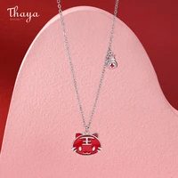 thaya 2021 new tiger design necklace for women christmas gifts classic necklace new year lucky choker engagement fine jewelry