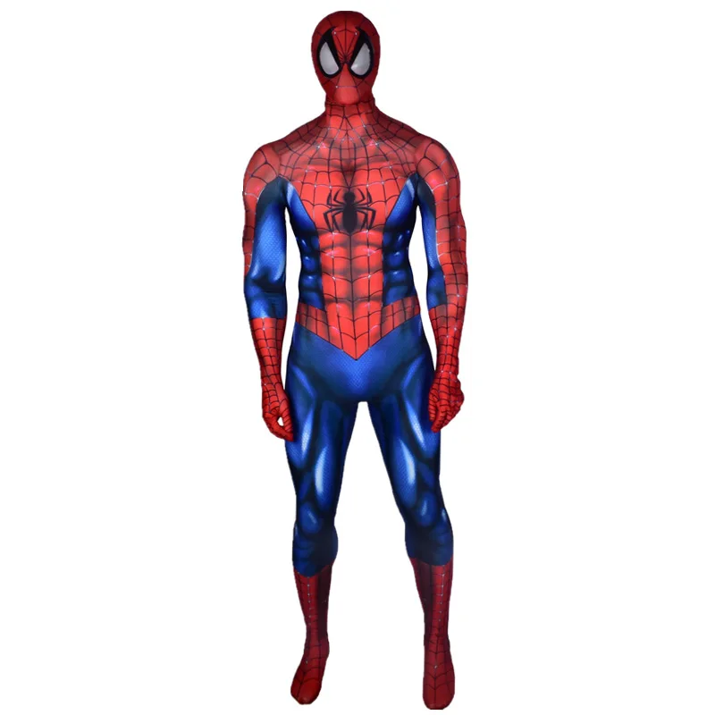 Мужской/женский/Детский костюм Питера Паркера для косплея Зентаи на Хэллоуин