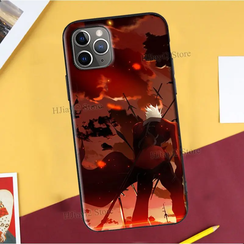 Чехол Archer Rin Fate Stay Night для iPhone 11 Pro Max 13 12 mini SE 2020 X XR XS 7 8 Plus чехол | Мобильные телефоны