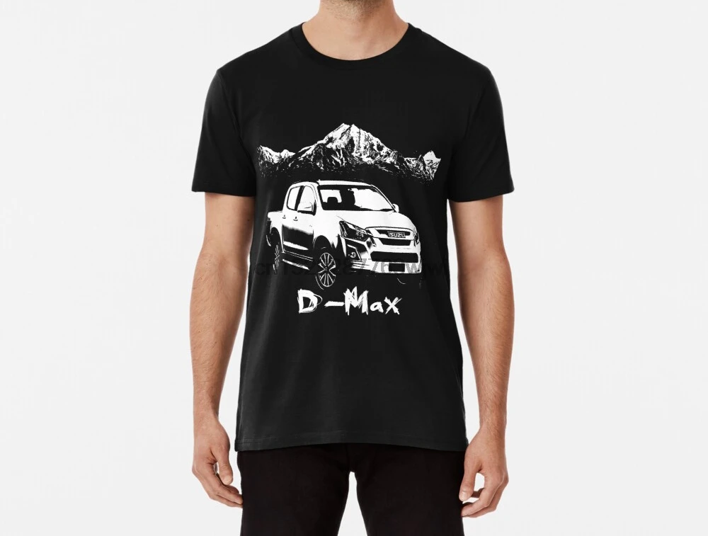 Мужская и женская футболка Funy D max isuzu 4wd mountain tshirs|Мужские футболки| |