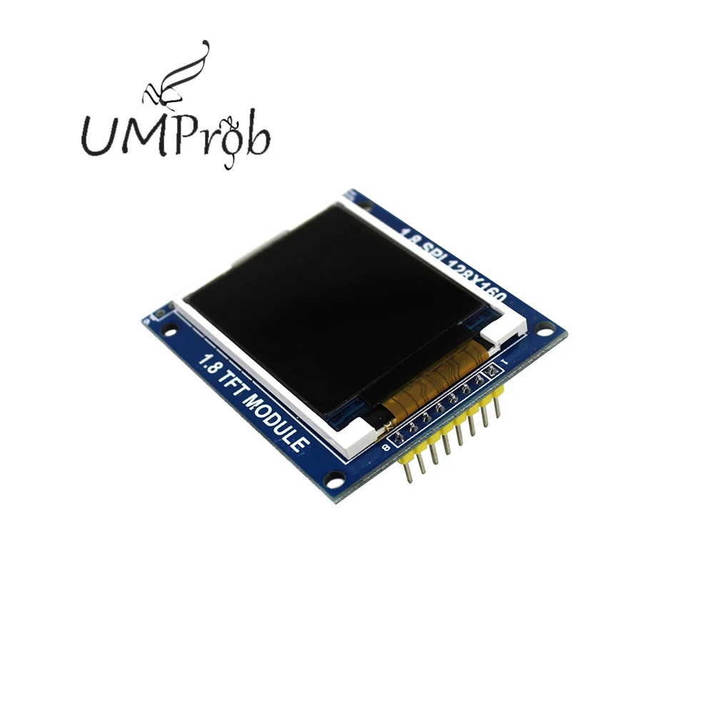 3,3 В/5 В мини 1,8 дюйма серийный SPI TFT ЖК-модуль дисплей с адаптером PCB IC 128x160 точечная Матрица для arduino