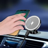 magsafe car phone holder magnetic 15w max fast charger mobile cell phone stand gps type cusb for iphone xiaomi huawei samsung