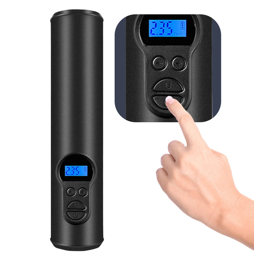 Precio Recargable Mini Bomba De Aire Inflador De Neumáticos Inalámbrico Portátil Compresor Digital Bomba De Llanta Para Neumáticos De Coche Bicicleta Bolas 2000mAh