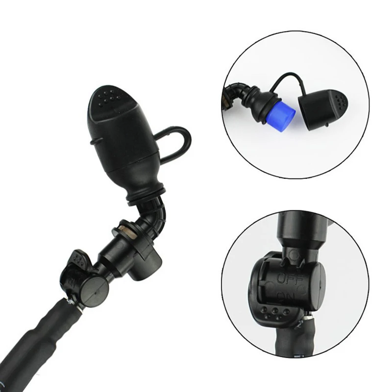 Силиконовый мешок для воды быстросъемный черный силиконовый улицы мундштук с