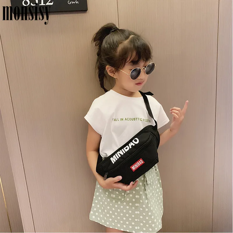 Monsisy 2019 поясные сумки для детей мальчиков и девочек Детские нагрудные кошелек