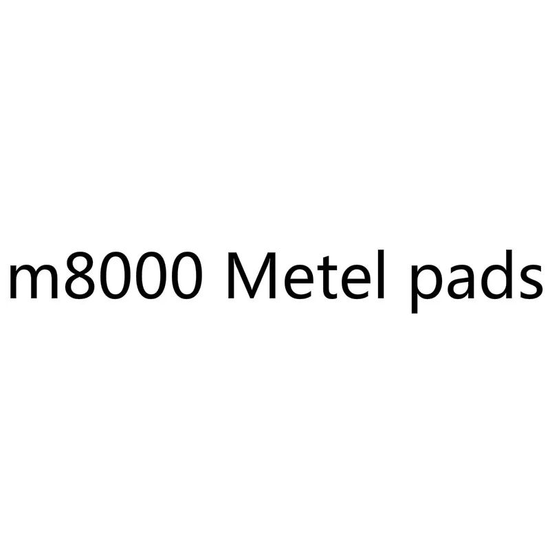 Shimano xt m8000 m8100 slx m7000 m7100 deore m6000 тормоза горные велосипеды Hidraulic Дисковый Тормоз MTB части велосипеда - Цвет: m8000 Metel pads
