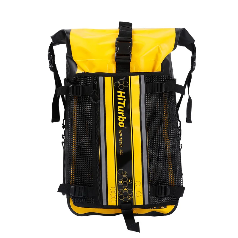 Men Diving Swimming Pack Waterproof PU Outdoor Storage Bag Flippers Shoulder Drift Bags Dry and Wet Separation backpack