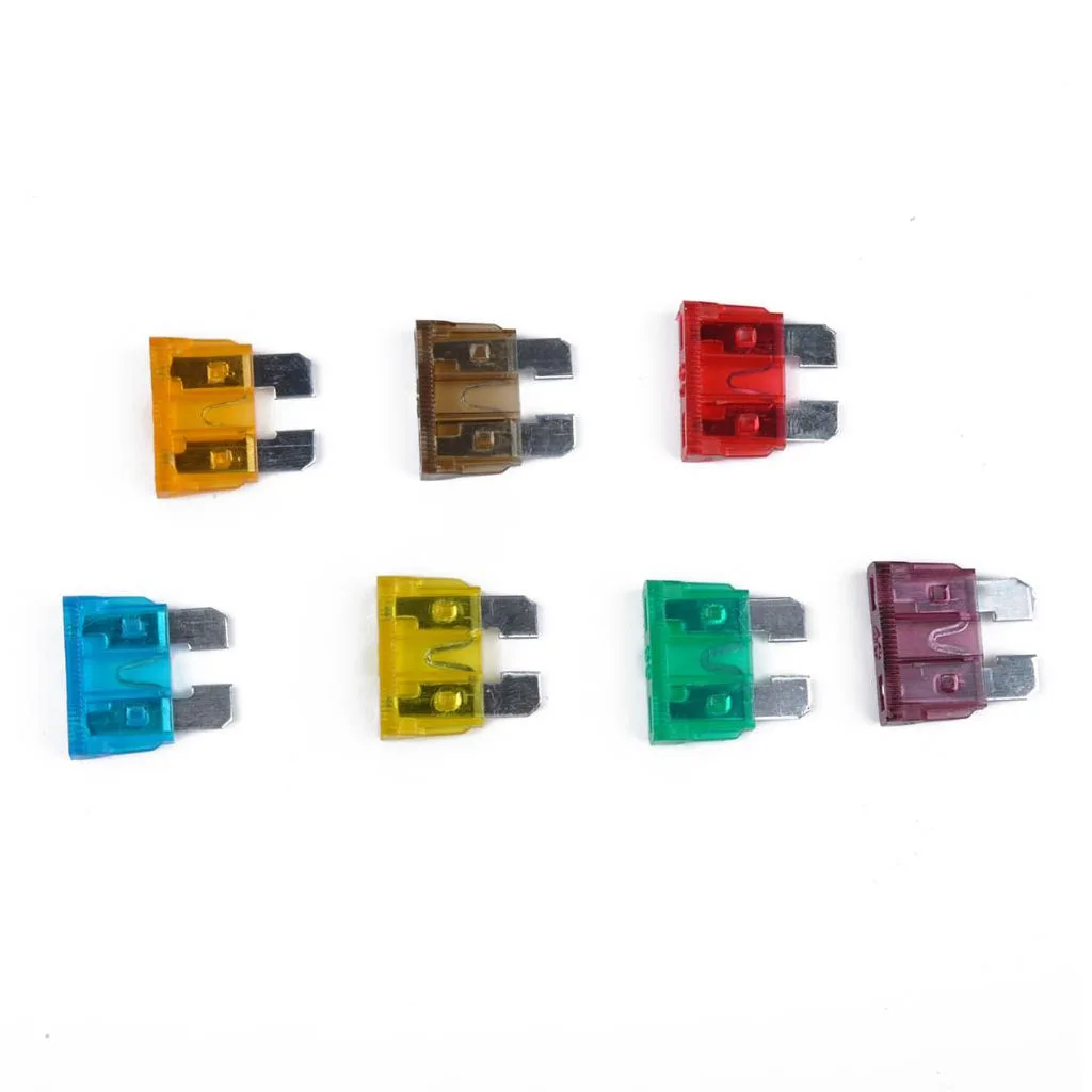 

120 X Assorted Automotive Mini Blade Fuses Set 5A 7.5A 10A 30A 40A Fuses Car