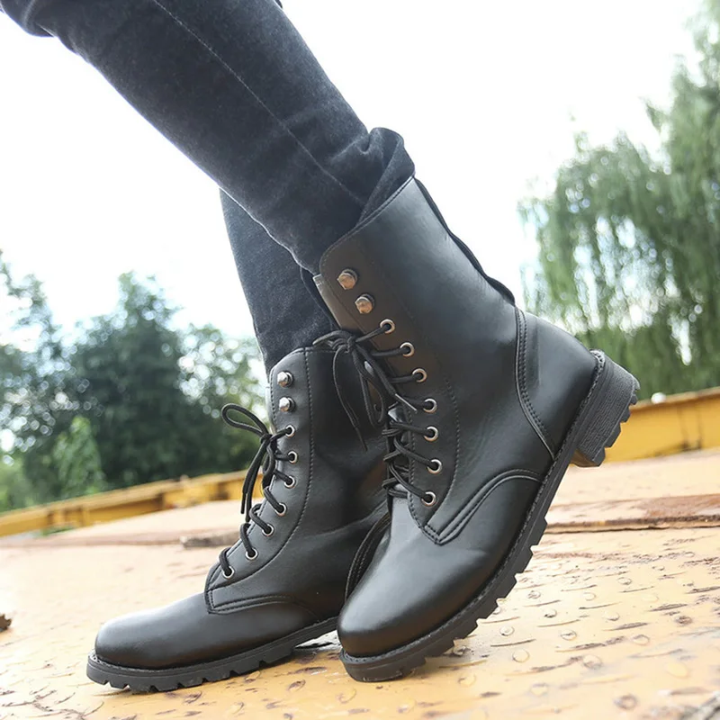 Женские ботинки из натуральной кожи зимние повседневные весенние ботильоны