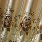 Шторы на окна с вышивкой для гостиной, плотная шторка в спальню