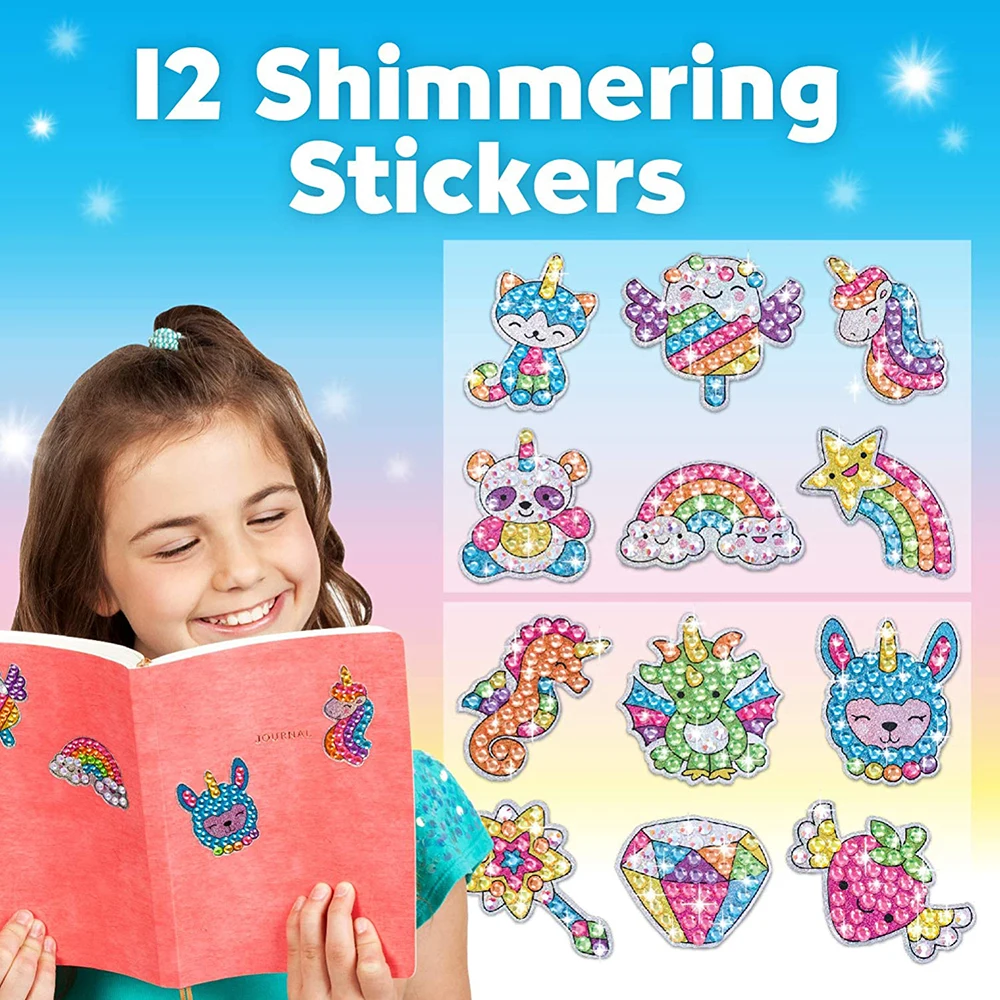 Big Gem Diamond Painting Kit Create Your Own Magical Stickers Paint by Number Diamond Art for Kids images - 6