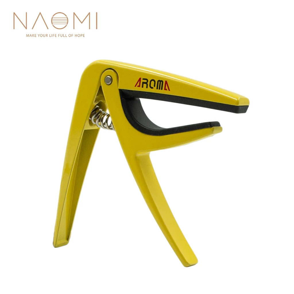 

NAOMI Aroma AC-01 Acoustic / Electric Guitar Capo Zinc Alloy Steel Spring