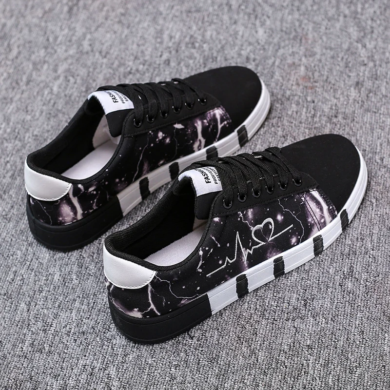 2019 унисекс Повседневная модная обувь для скейтбординга Удобная уличная Мужская