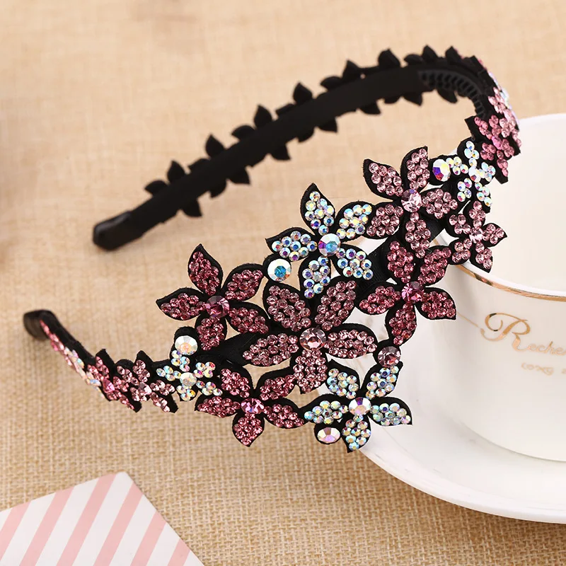 2018 милые головные повязки с кристаллами в японском и корейском стиле для женщин