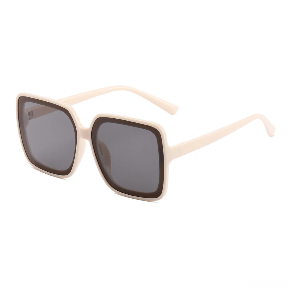 

Trend Eyeglasses Jelly Color Big Square Sun Glasses Women Men New 2022 Vintage Simple Beach Sunglasses Female Retro Streetwear