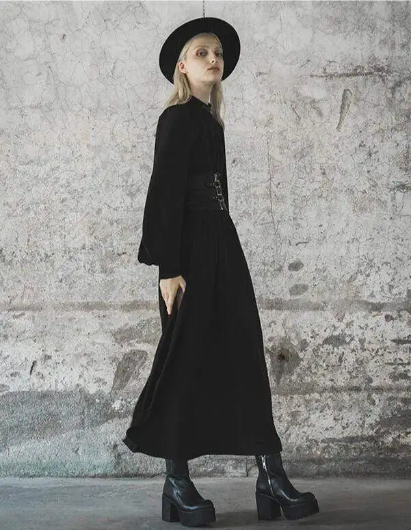 Панк рейв Женская готика искусственная кожа Пряжка вверх под грудью Корсеты PS