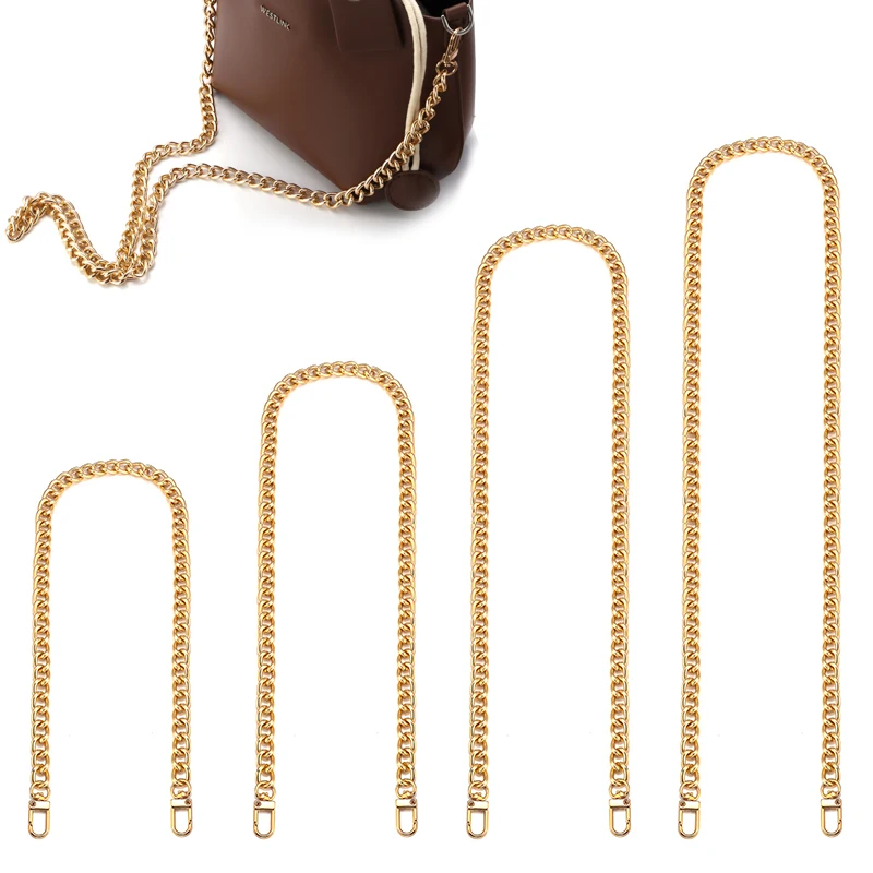 Золотистый сменный ремешок для сумок Kc длиной 40 60 80 100 см цепочка кошелька через