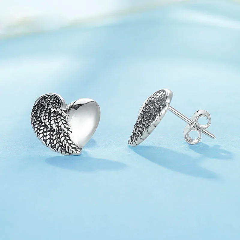 Женские серьги гвоздики TONGZHE ювелирное изделие элегантный серебристый цвет ААА