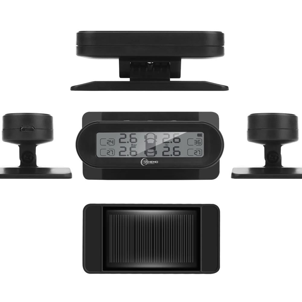 Беспроводной датчик давления в шинах приборная панель Взрывозащищенный TPMS ЖК