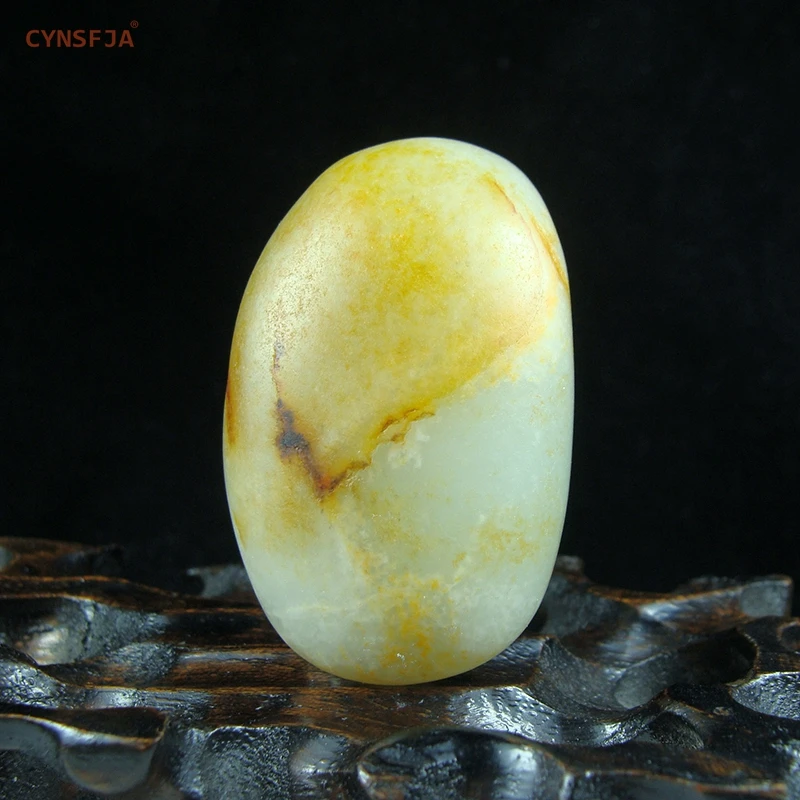 

CYNSFJA Real Rare Certified Natural Chinese Hetian Seed Jade Xinjiang Amulets Buddha Jade Pendant Hand Carved High Quality Artwork Best Gifts
