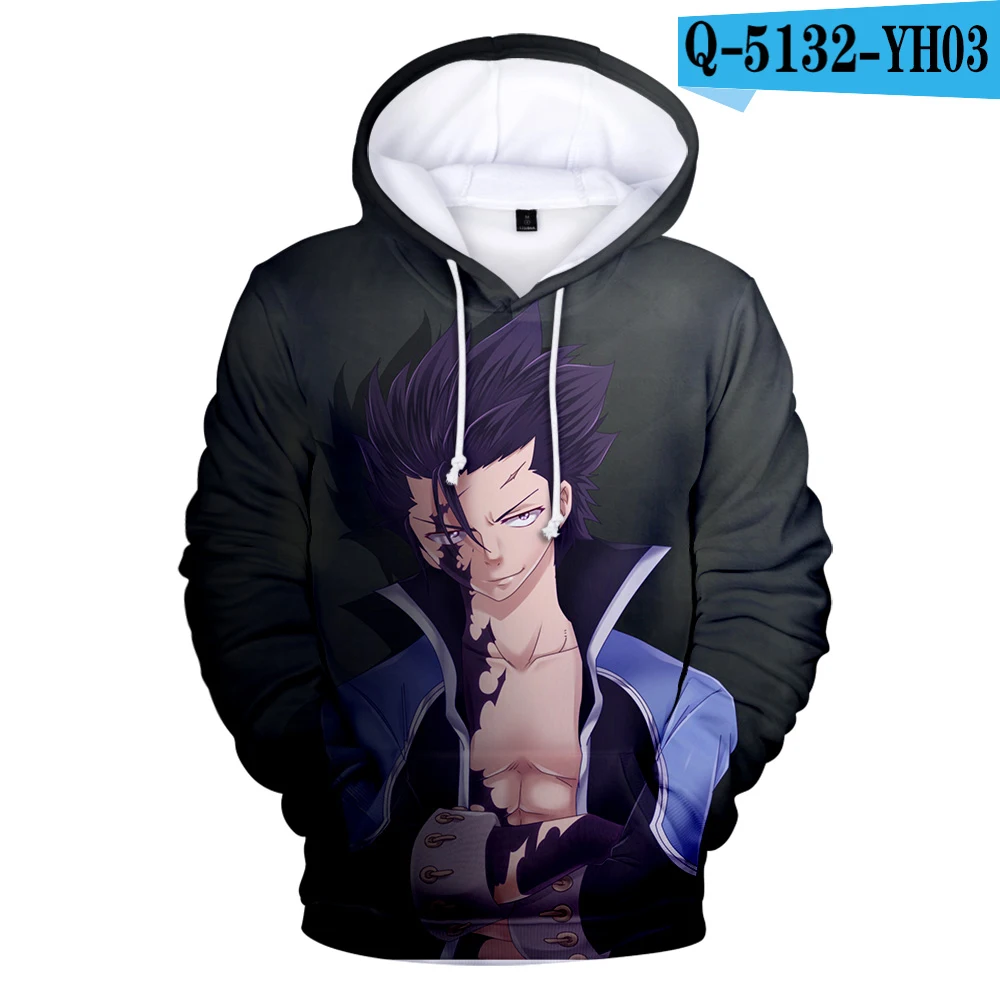 

Fashion Anime Fairy Tail 3D Hoodies Sweatshirts Men Women kids Spring Atumn Classic Cartoon Clothing Hip Hop Oversized hoodies