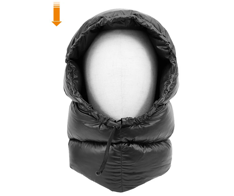 ASTA GEAR открытый Urltra светильник пуховая шапка Зимний теплый водонепроницаемый супер светильник шапка для мужчин и женщин Пешие прогулки Кемпинг белый duc