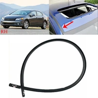 car roof molding trim leftright roof weatherstrip seal belt for honda civic 12 15 car replacement accessories