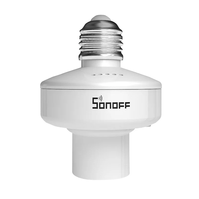 Смарт-выключатель Sonoff Slampher R2 RF 433 МГц управление через приложение E27 Wi-Fi |
