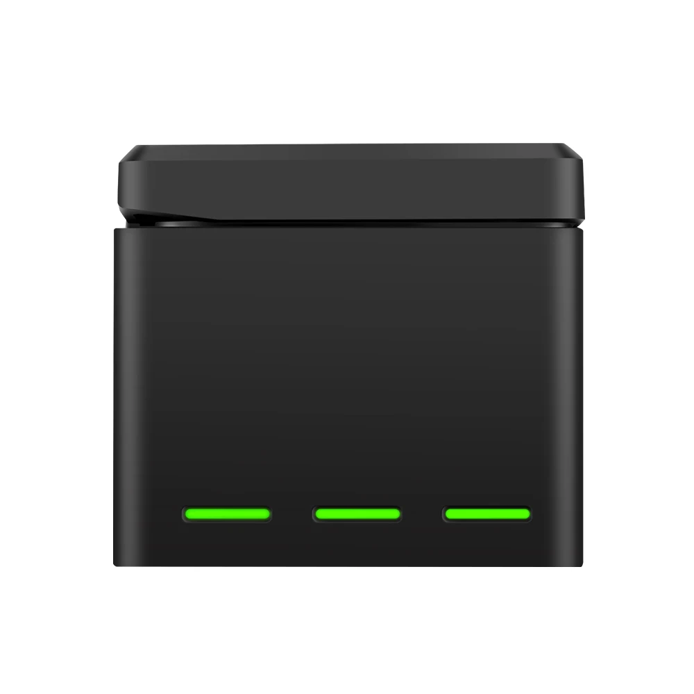 Телесин 2 шт Батарея + 3 слота Смарт Зарядное устройство карты памяти коробка для