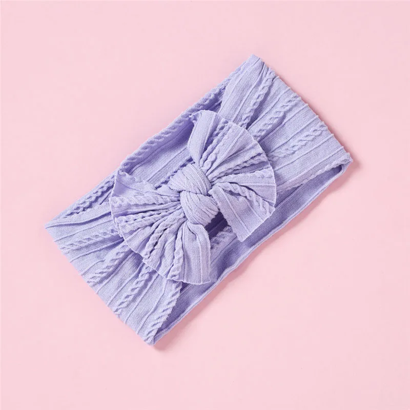 periwinkle BalleenShiny и его друзья» Детская плотная Цвет повязка на голову для ребенка Дети мягкий эластичный головной аксессуары Маленькая принцесса головные повязки фото-реквизит - Цвет: periwinkle