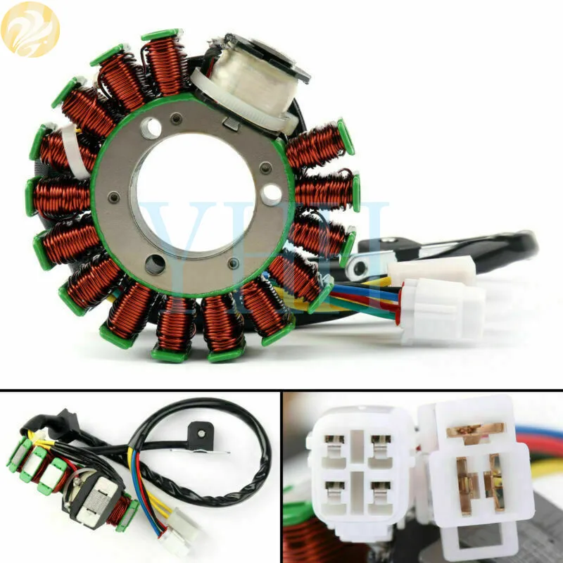 Алюминиевая катушка статора Магнето генератора подходит для Yamaha YFM250 Bear Tracker California 99 00 C YFM 250 YFB 1994 2000|Зажигание