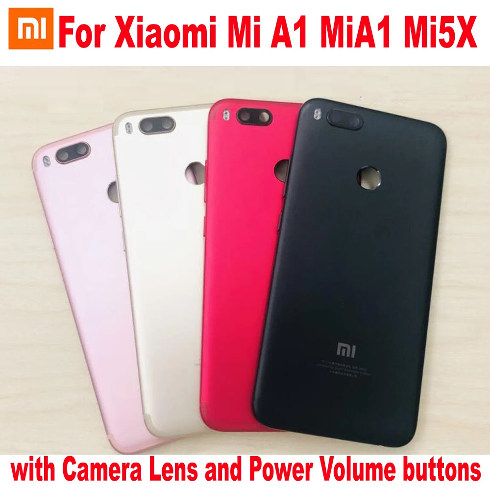 Оригинальный Лучший корпус аккумуляторного отсека для Xiaomi Mi A1 MiA1 5X металлическая