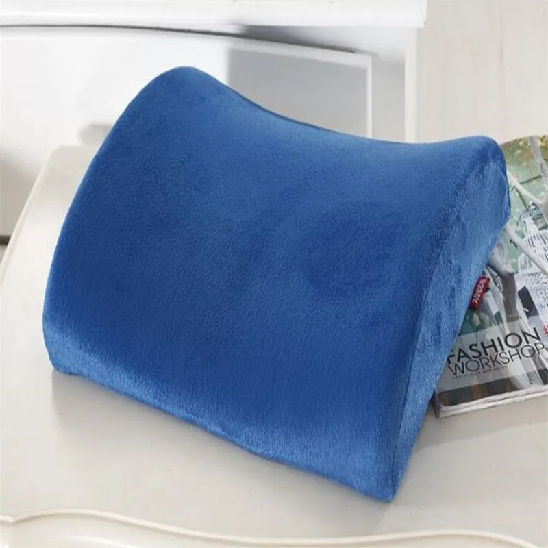 6 цветов автомобильное кресло поясничная поддержка спины Подушка поясная