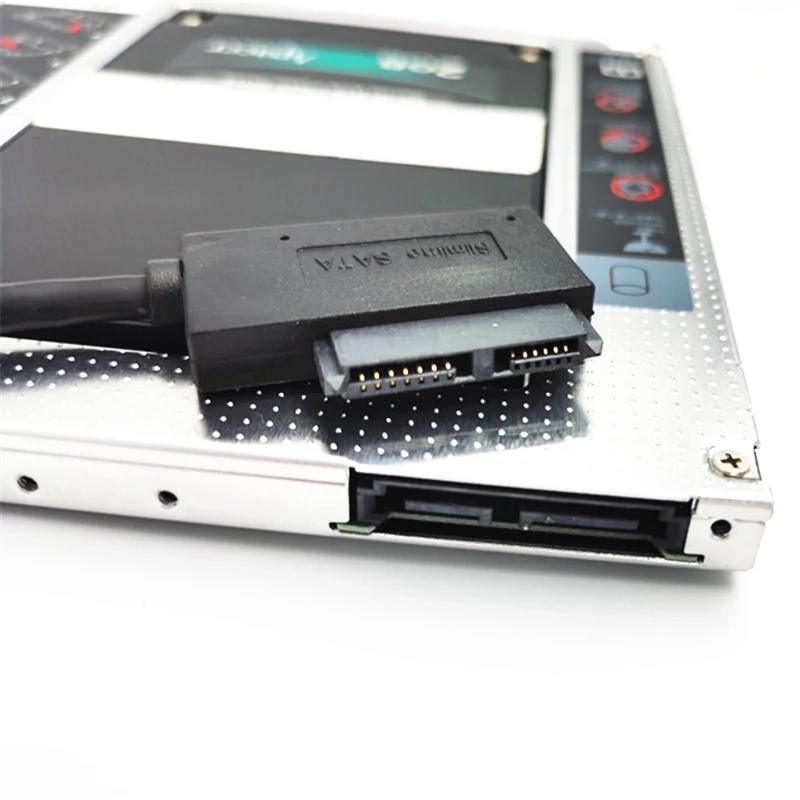 Конвертер USB3.0 Slim SATA USB для оптического привода ноутбука DVD 7 + 6 контактов 24 см