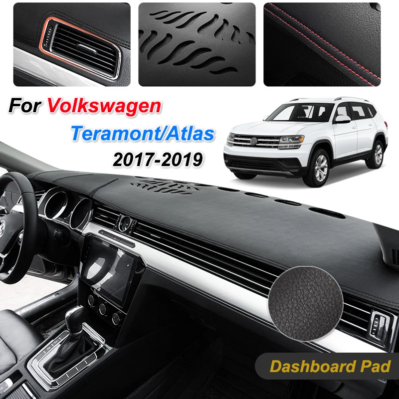 

For VW Volkswagen Teramont Atlas 2017-2019 Anti-Slip Mat Dashboard Cover Pad Sunshade Dashmat Anti-uv Carpet Auto Accessories