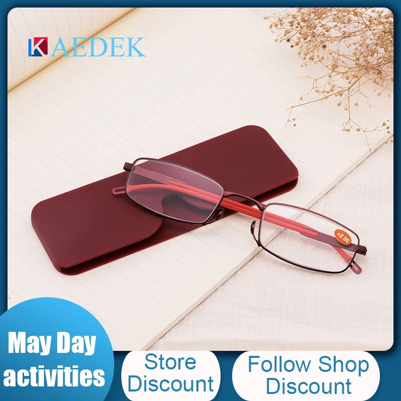 KAEDEK новый стандарт Blu Ray очки для чтения как Для мужчин Mo Портативный ультратонкий