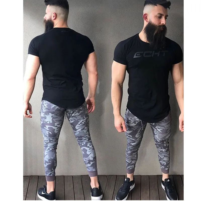 Летняя новая мужская футболка с коротким рукавом camiseta masculina хлопковая дышащая