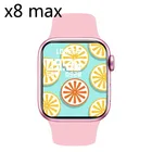 Умные часы X8 Max, Смарт-часы X8max с диагональю 1,75 дюйма, Bluetooth, музыка, спортивный мониторинг сна, пульсометр pk HW22 DT100, часы 7