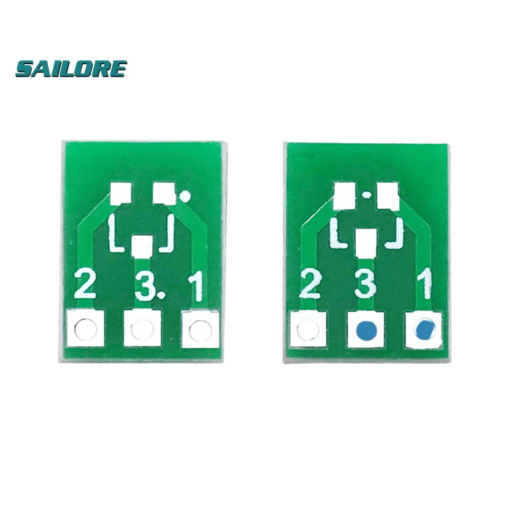 

10 шт., двусторонняя SMD плата-преобразователь для DIP-адаптера