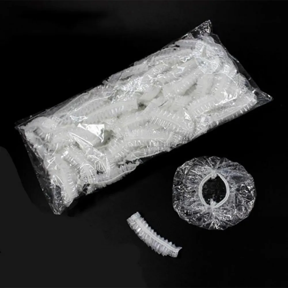 100 шт одноразовые пластиковые водонепроницаемые защитные колпачки для ушей