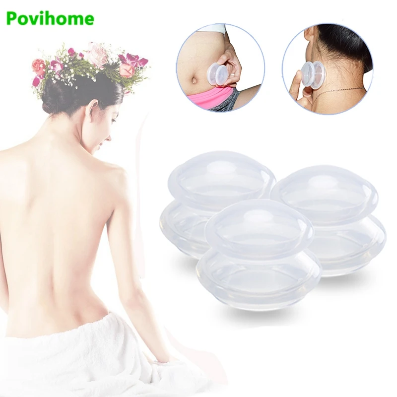 3 шт. силиконовые банки для увлажнения|massager cupping cup|cupping cupscellulite vacuum |