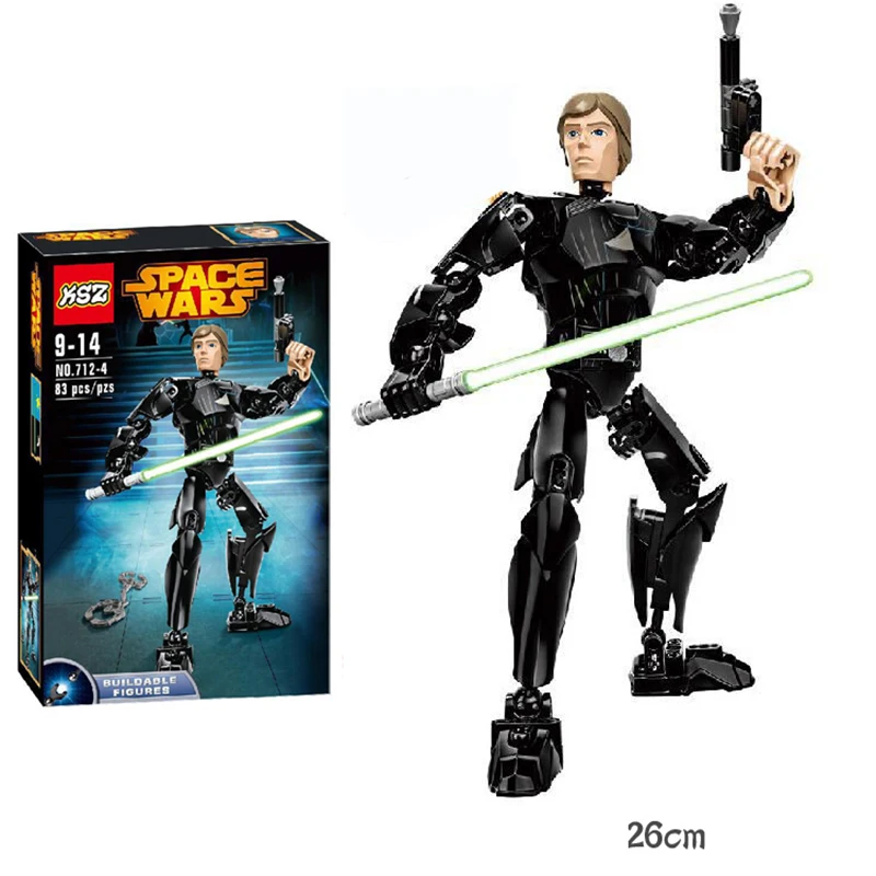 

Small Building Block Star Wars Imperial Stormtrooper Darth Vader Building Block Construction Toys Blocks Children Boys Game