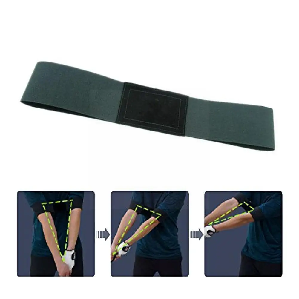 

Golf Hand Movement Correction Belt Arm Posture Corrector Golf Elastic Arm Arm Band Posture Equipment Correction Belt M1k4