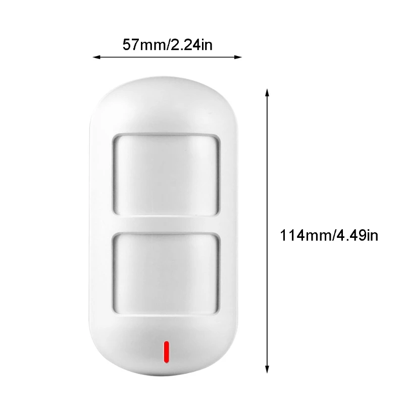 

57EC Anti-burglar Thief PIR Motion Sensor Detector Wireless WiFi PIR Sensor Infrared Detector Security Alarm Tuya Smart Life