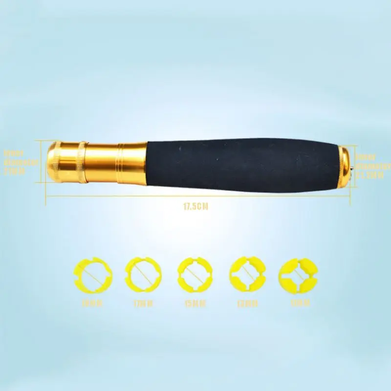 Fishing Rod Handle Multifunctional Hengel Handvat Elastic EVA Pole Grip Replacement Tool For DIY Staven Veranderen | Спорт и