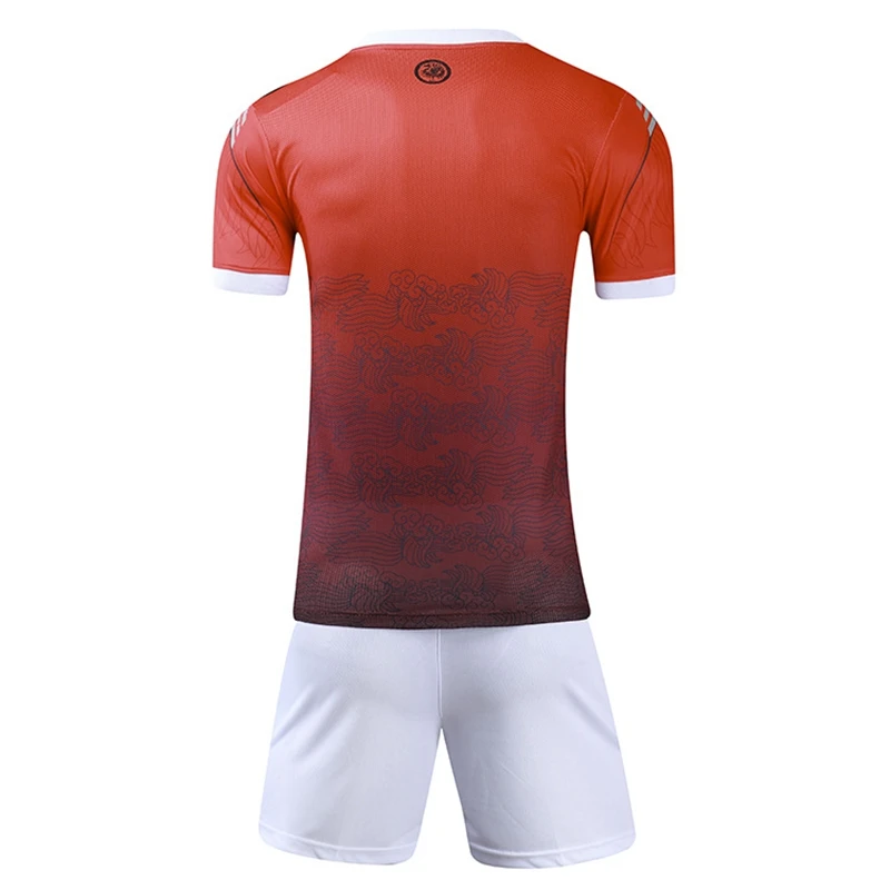 Дышащий Быстросохнущий Спортивный костюм для бега с коротким рукавом футболка