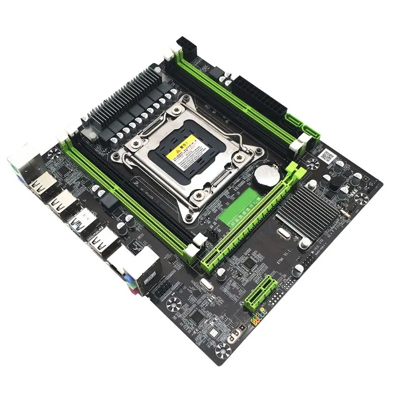 X79H 8 ядерный LGA 2011 игровая материнская плата 4xDDR3 DIMM Настольная компьютерная
