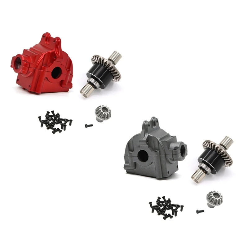 

Full Metal Differential & Gear Box Wave Box for Wltoys 144001 1/14 RC Car Spare Parts Accessories