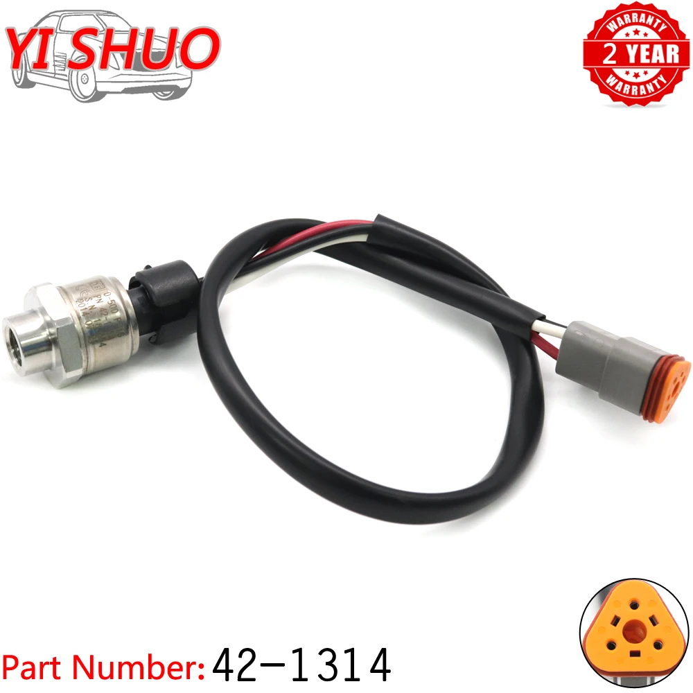 

Car 42-1314 Original Quality Transducer Pressure Sensor For Thermo King 3HMP3-1 421314 3HMP31 2E43631G09 500 PSIG